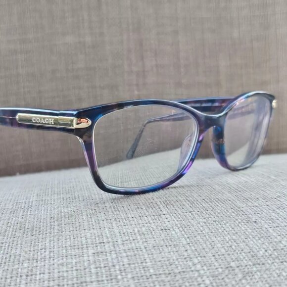 Confetti Purple Coach Women Glasses Frame HC6065 Eyeglasses Frame only - Picture 1 of 13